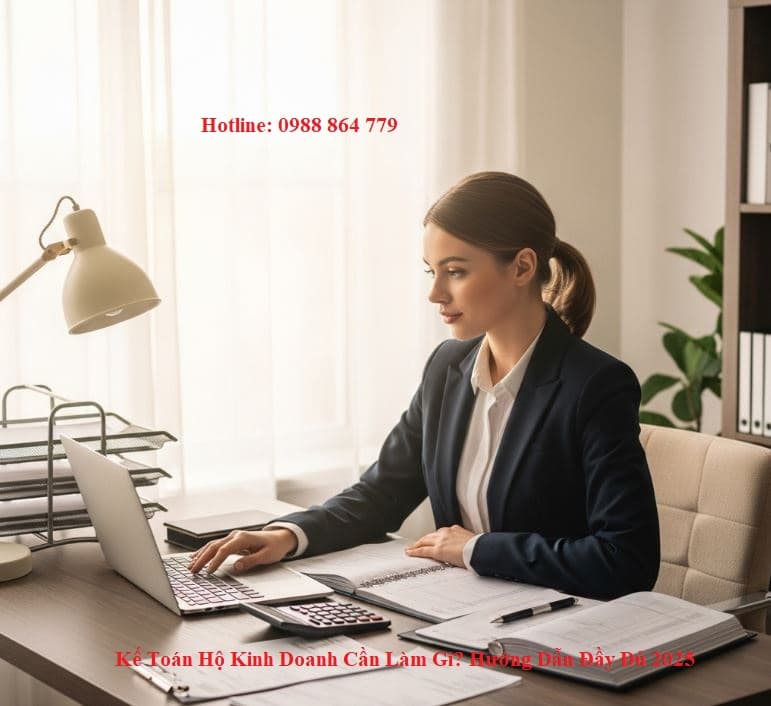 Kế toán hộ kinh doanh cần làm gì?